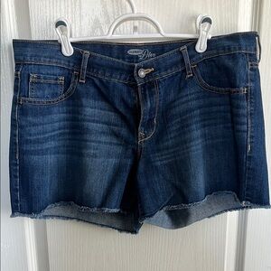 Old Navy Blue Jean Shorts Classic Cut-Off Style  - Diva